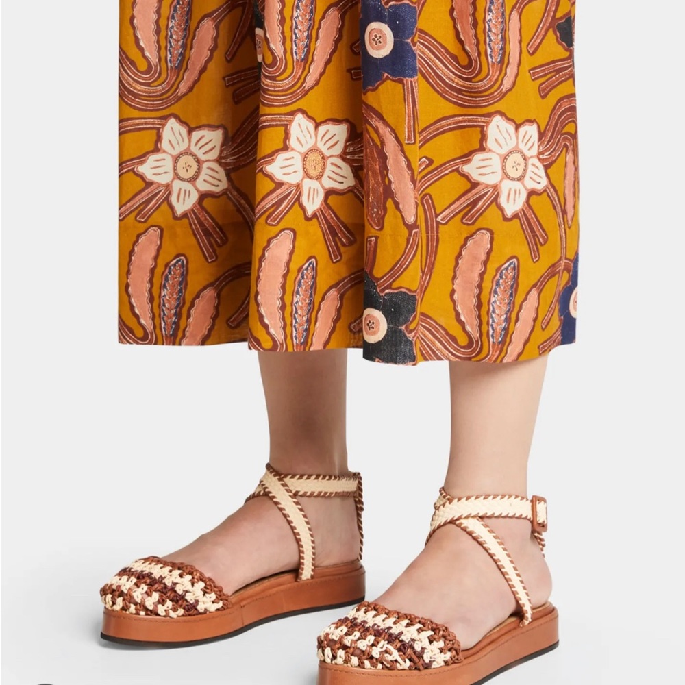 Ulla Johnson Polonio Flat Sandals Size 38 New